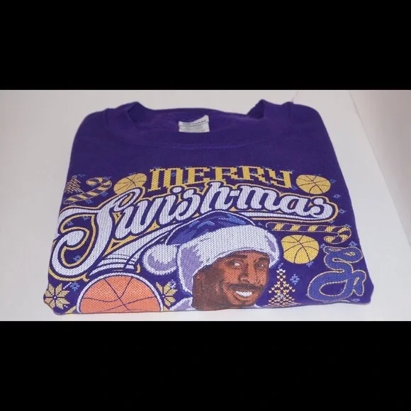 Kobe Bryant Lakers Merry Swishmas Sweatshirt